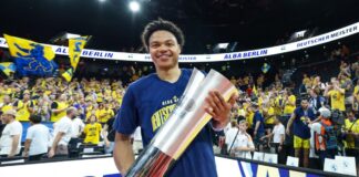 Alba Berlin bindet Kayil bis 2031 – Ziel bleibt NBA Jake Kayil bleibt Alba Berlin erhalten. (Archivbild)