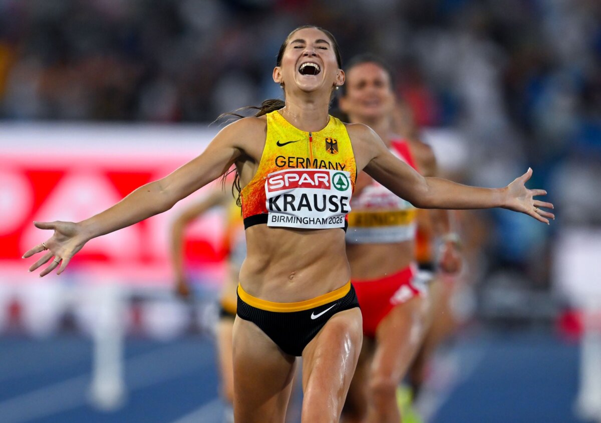Gesa Krause Gehört auch in den Berlin zu den Favoritinnen: Europameisterin Gesa Krause. (Archivbild)