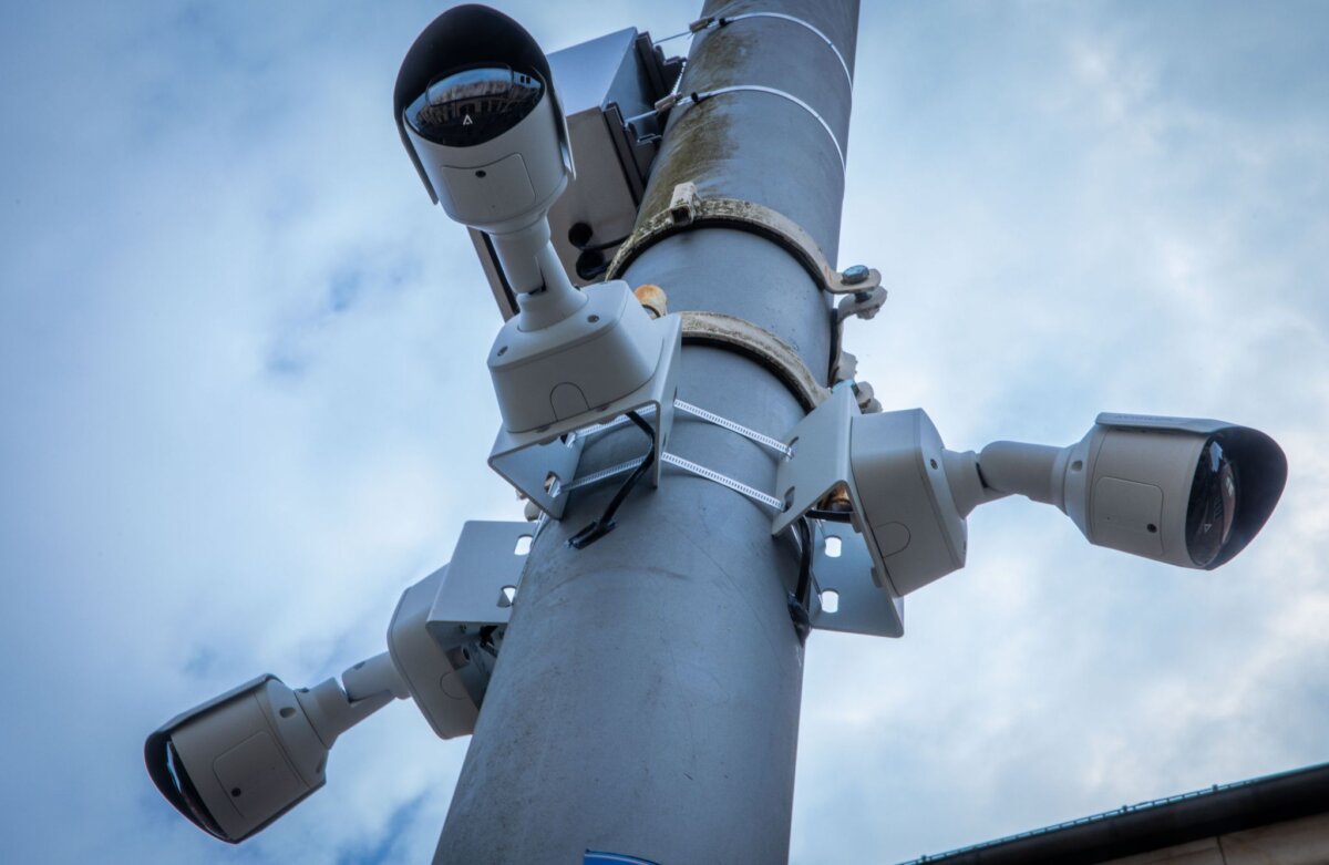 Videoüberwachung In Berlin will die Polizei Videokameras mit Künstlicher Intelligenz (KI) einsetzen. (Symbolbild)