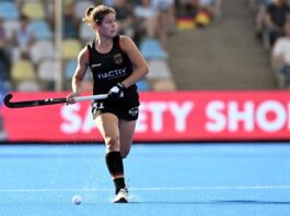 Linnea Weidemann, die aktuell beste Hockeyspielerin Berlins Die Berlinerin Linnea Weidemann ist eine feste Größe im Nationalteam. (Archivbild)