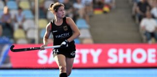 Linnea Weidemann, die aktuell beste Hockeyspielerin Berlins Die Berlinerin Linnea Weidemann ist eine feste Größe im Nationalteam. (Archivbild)