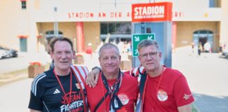 Suchthilfe im Fußball-Stadion: «Man kämpft ein Leben lang» Stefan, Steffen und Jockel haben noch viel vor mit «Nüchtern betrachtet».