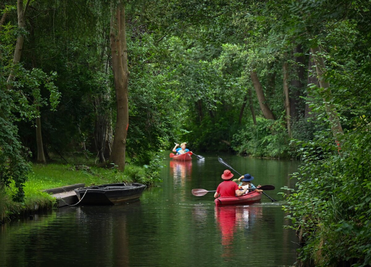 Gewässer in Unterspreewald Die Bootsverleiher sehen derzeit keine allzu großen Probleme wegen Niedrigwasser. (Archivbild)
