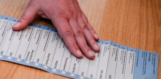 Auf dem Wahlzettel für die Wahl zum Berliner Abgeordnetenhaus stehen 17 Parteien. (Symbolbild)  