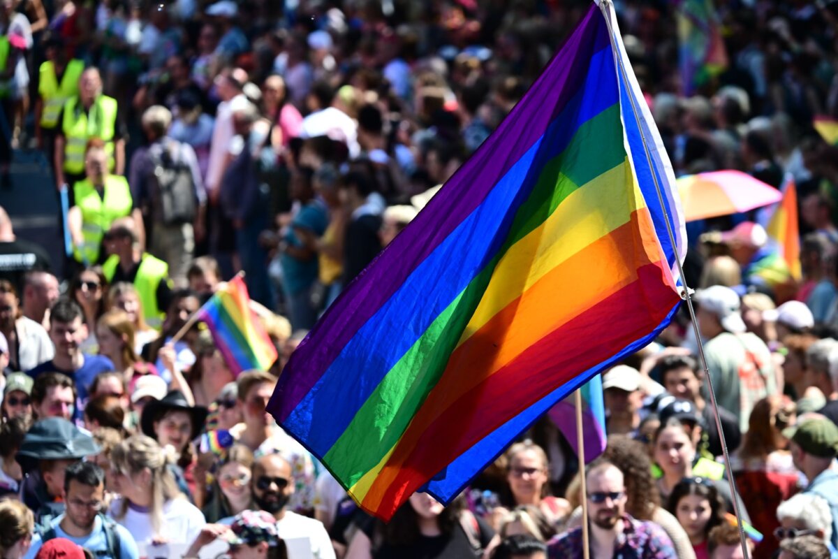 Berlin Pride - Christopher Street Day Die Berliner Linke fordert besseren Schutz für die queere Community. (Symbolbild)