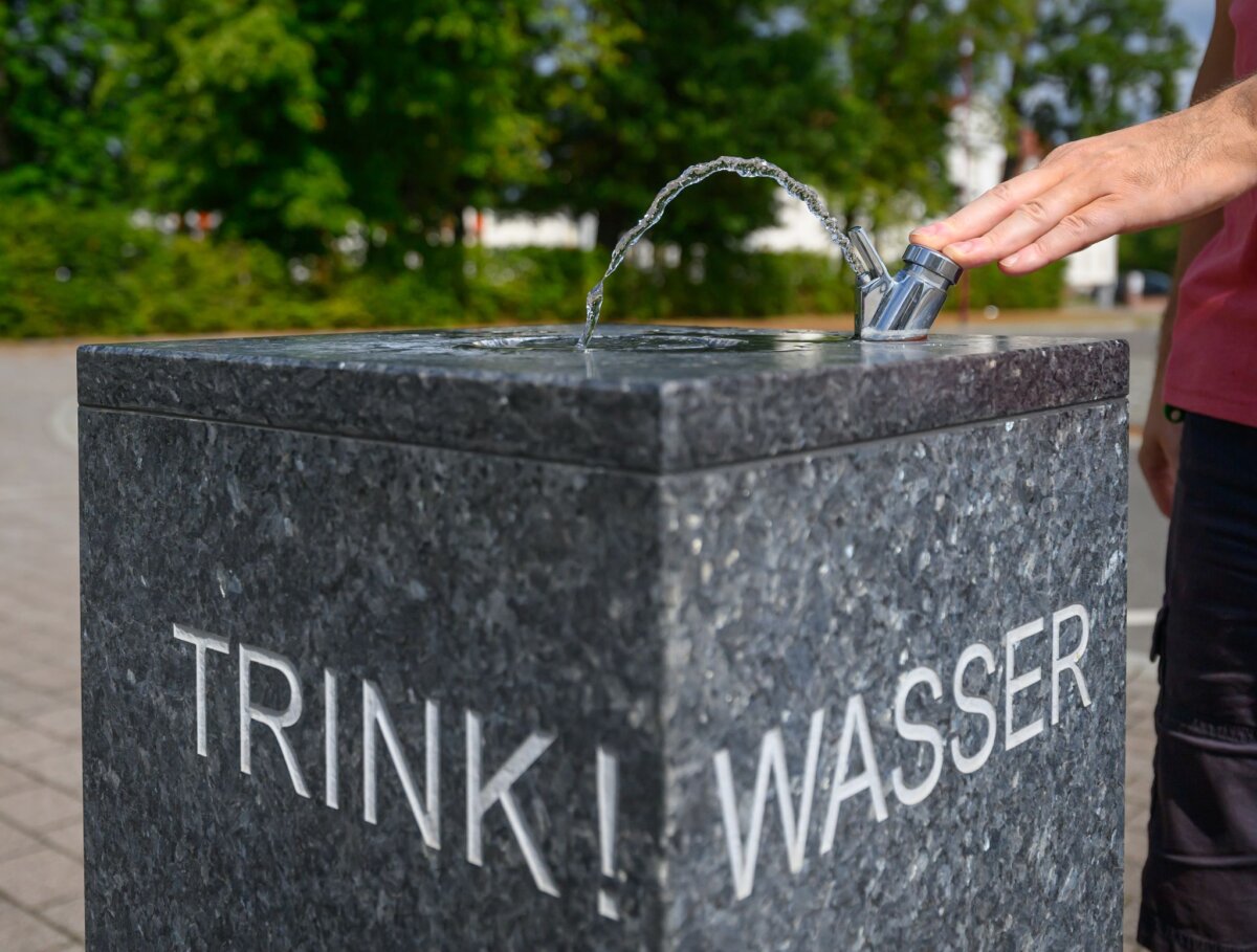 Hitzeschutz In Potsdam sollen zwei weitere Trinkbrunnen entstehen - in Berlin gibt es rund 250. (Archivbild)