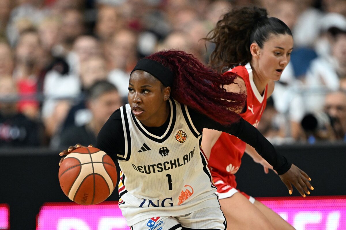Alexis Peterson Aufbauspielerin Alexis Peterson soll die deutsche Mannschaft bei der WM anführen. (Archivbild)
