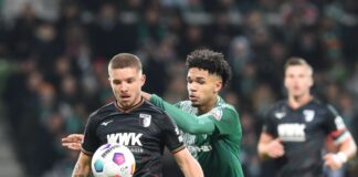 Hertha BSC verpflichtet Augsburgs Pedersen Mads Petersen spielt künftig für Hertha BSC. (Archivbild)