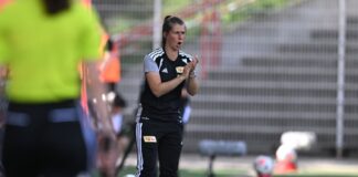 Trainerin Marie-Louise Eta musste mit Union die zweite Niederlage hinnehmen. (Archivbild)