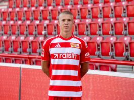 Cottbus leiht Bogdanov von Union Berlin aus Der junge Angreifer Dmytro Bogdanov spielt in der nächsten Saison bei Energie Cottbus (Archivbild).