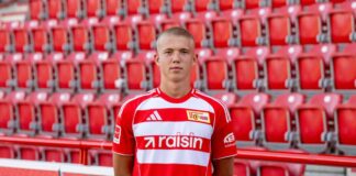 Cottbus leiht Bogdanov von Union Berlin aus Der junge Angreifer Dmytro Bogdanov spielt in der nächsten Saison bei Energie Cottbus (Archivbild).