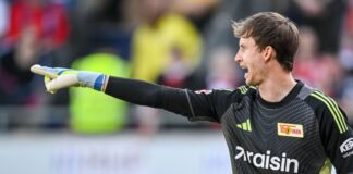 Rönnow zurück im Union-Training – Ansah vor Abflug Frederik Rönnow kommt einem Einsatz bei Union Berlin immer näher. (Archivbild)