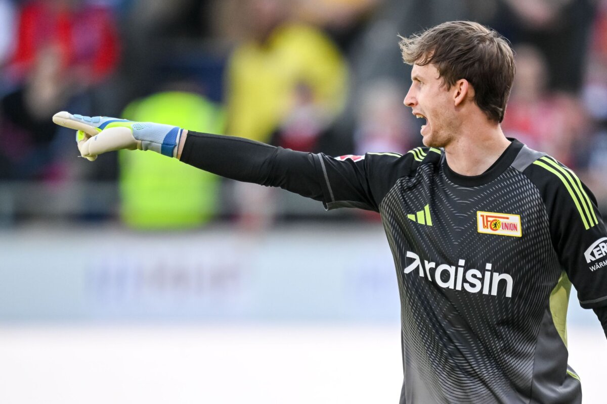 Frederik Rönnow von Union Berlin Frederik Rönnow kommt einem Einsatz bei Union Berlin immer näher. (Archivbild)