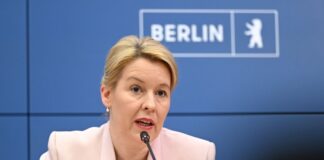 «Schädlich» für Berlin: Giffey strikt gegen Enteignungen Die SPD-Politikerin Franziska Giffey ist seit 2023 Berliner Wirtschaftssenatorin. (Archivbild)