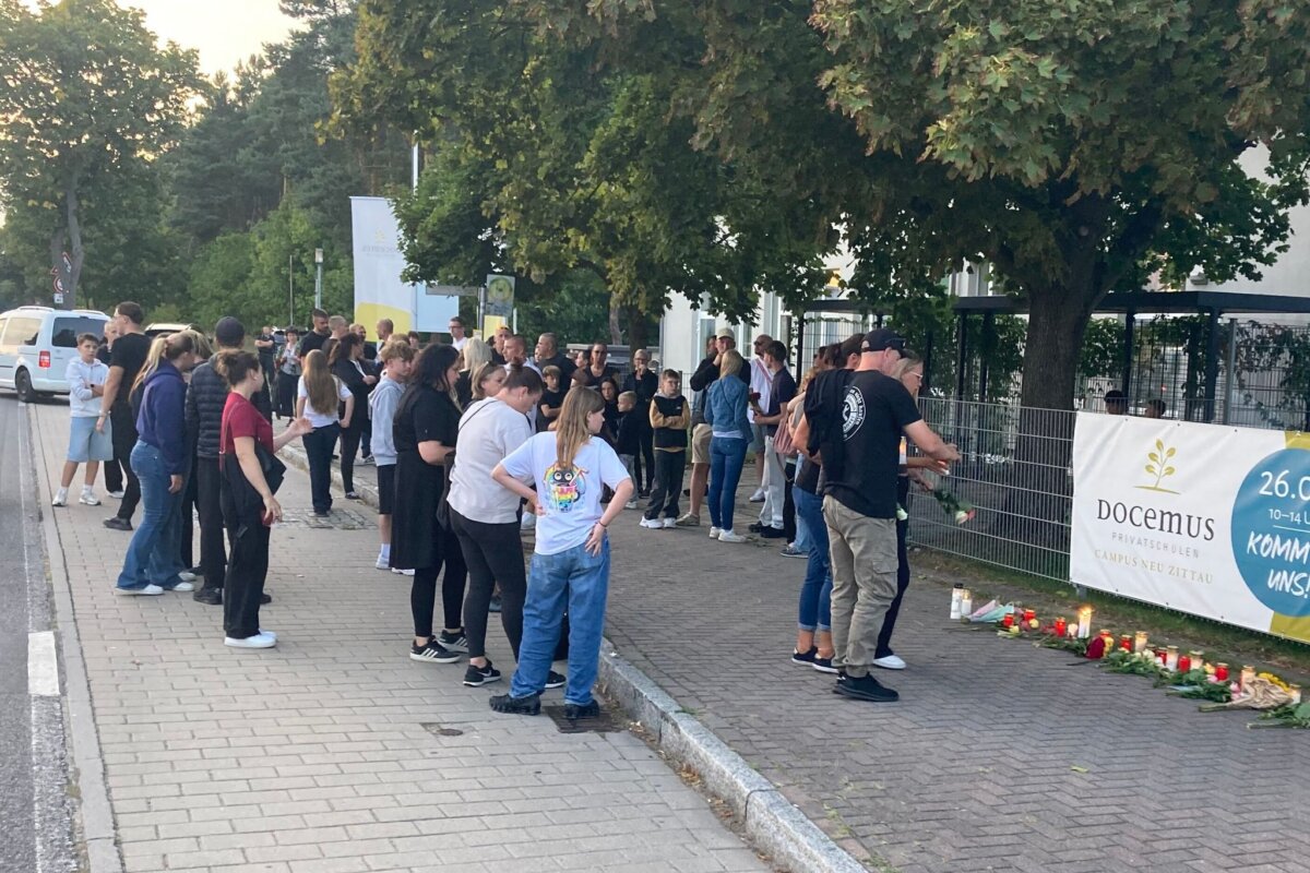 Gewalttat an Brandenburger Schule An einer Schule sind am Donnerstag zwei Menschen getötet worden.