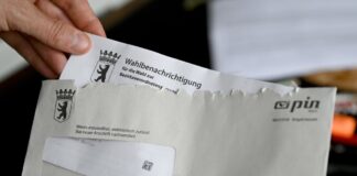 Versand der Wahlbenachrichtigungen beginnt Die Wahlberechtigten in Berlin erhalten nun schrittweise ihre Wahlbenachrichtigungen per Post. (Archivbild)