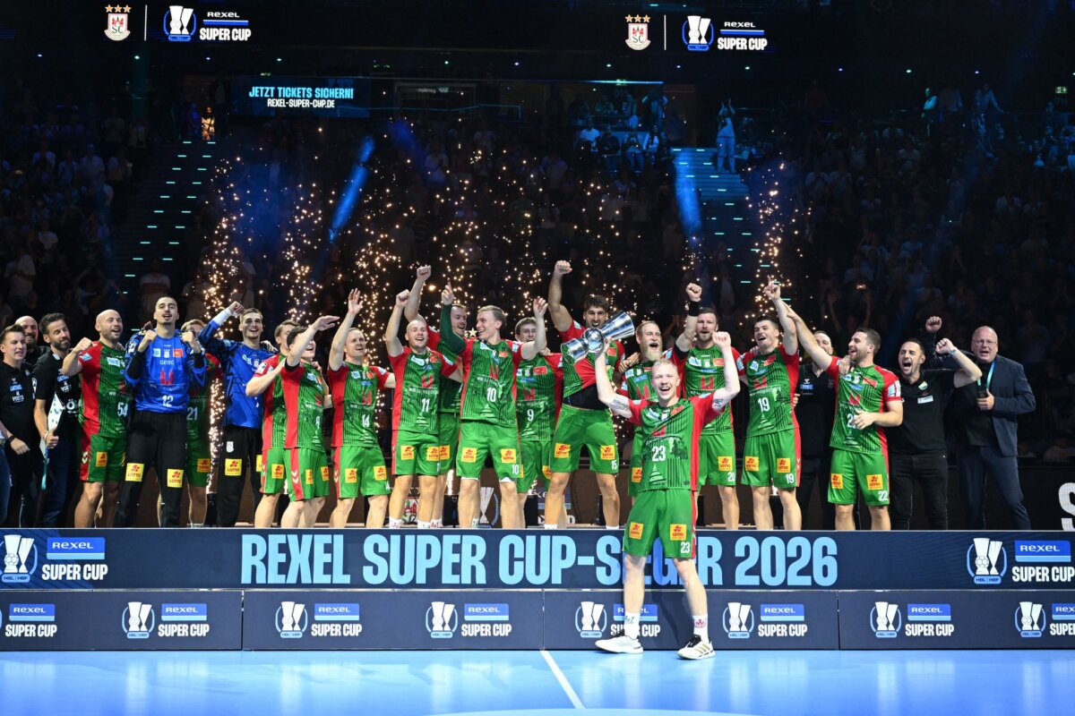SC Magdeburg - Füchse Berlin Der erste Titel der Saison geht an den SC Magdeburg.