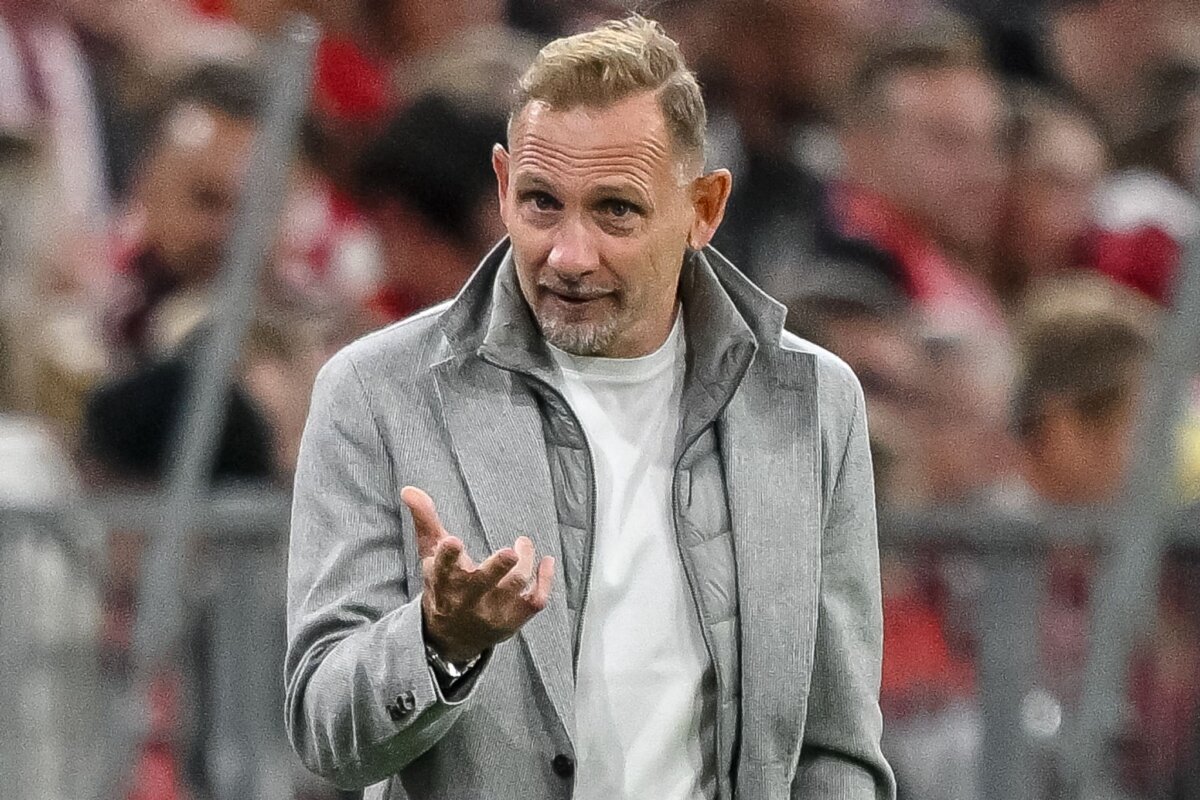 Bayern München - 1. FC Union Berlin Union-Trainer Mauro Lustrinelli verließ die Arena enttäuscht.