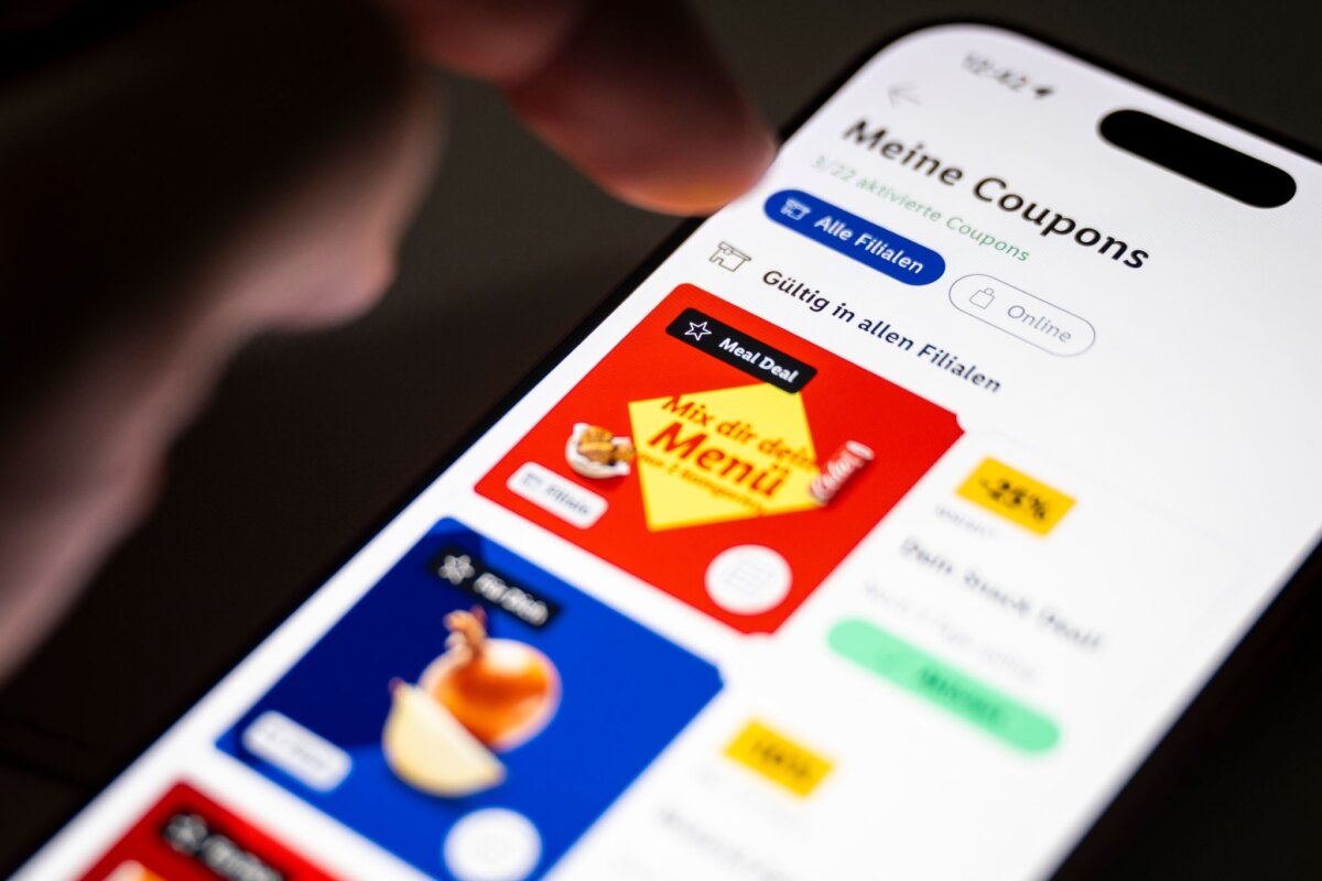 Lidl Plus App Lidl ködert Kunden in seiner App mit zusätzlichen Rabattaktionen.
