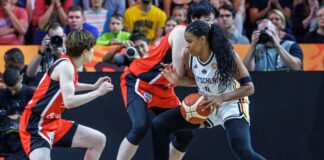 Nyara Sabally überrascht Vereinscoach und Bundestrainer Nyara Sabally und die deutschen Basketballerinnen sind bei der WM wieder auf Kurs.