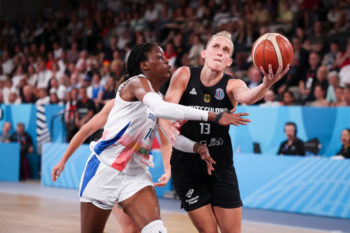 Leonie Fiebich Auf Leonie Fiebich wird es bei der Basketball-WM ganz besonders ankommen. (Archivbild)
