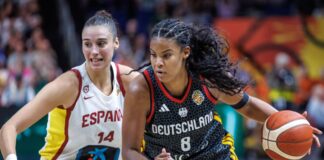 Nach Spanien-Lehrstunde: Voller Fokus auf Japan Ob Nyara Sabally auch gegen Japan spielt, ist noch unklar.