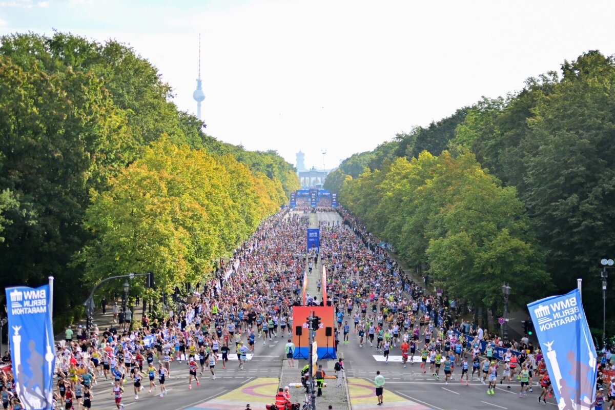 Erste Straßensperrungen wegen des Berlin-Marathons Zum Wochenbegin starten erste Sperrungen für den Berlin-Marathon. (Archivbild)