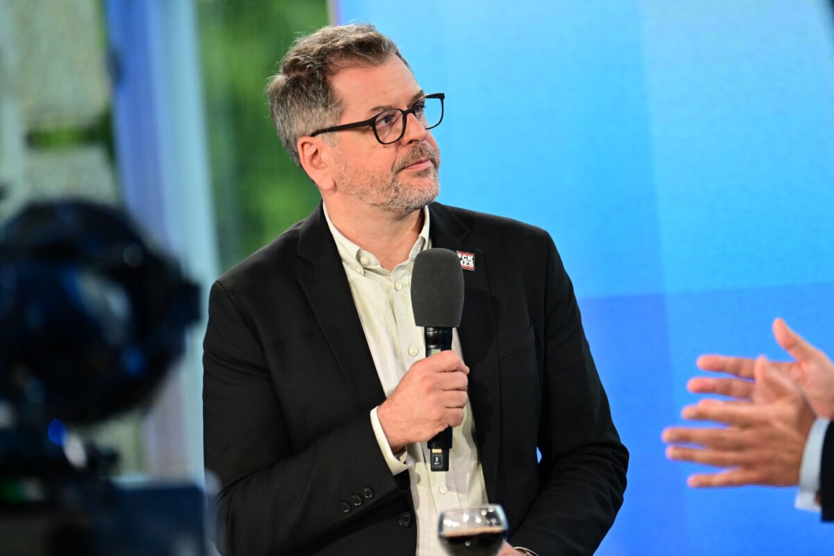 Abgeordnetenhaus-Wahl Berlin - Fernsehrunde Berlins Grünen-Spitzenkandidat Werner Graf sieht die Abgeordnetenhauswahl als Zeichen für einen Richtungswechsel.