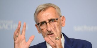Schuster: Stromnetz mit Videotechnik und Drohnen schützen Nach dem Willen von Sachsens Innenminister Armin Schuster sollen die Betreiber von Stromnetzen bessere Möglichkeiten erhalten, ihre Anlagen zu schützen (Archivbild)