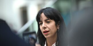 Linke will Berlin regieren und pocht auf Vergesellschaftung Elif Eralp könnte in Berlin erste Regierende Bürgermeisterin der Linken werden.
