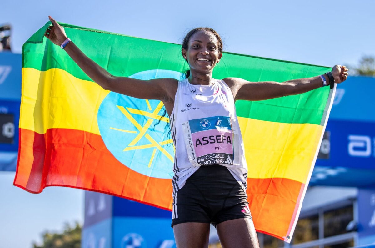 Berlin-Marathon Tigst Assefa will sich den Weltrekord zurückholen. (Archivbild)