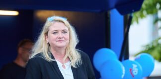 Durchsuchung bei Mitarbeiter von AfD-Spitzenkandidatin AfD-Spitzenkandidatin Kristin Brinker (AfD). (Archivbild)
