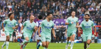 Hertha besteht den nächsten Test: «Ein hartes Stück Arbeit» Brekalo (M) ging als Kapitän voran.