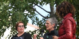 Grüne rechnet mit «faschistischem Landtagspräsidenten» Die Grünen-Spitzenkandidatin aus Sachsen-Anhalt, Susan Sziborra-Seidlitz, ist für den Wahlkampfabschluss der Berliner Grünen in der Hauptstadt.