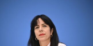 Elif Eralp, Linke-Bürgermeisterkandidatin in Berlin, pocht auf die Vergesellschaftung von Wohnungsbeständen in Berlin.