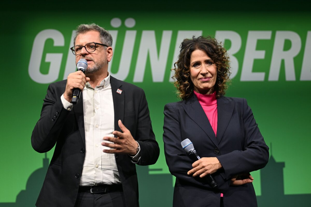 Werner Graf und Bettina Jarasch Mit ihren Spitzenkandidaten Werner Graf und Bettina Jarasch konnten die Grünen kein so starkes Wahlergebnis einfahren wie erhofft. (Archivbild)
