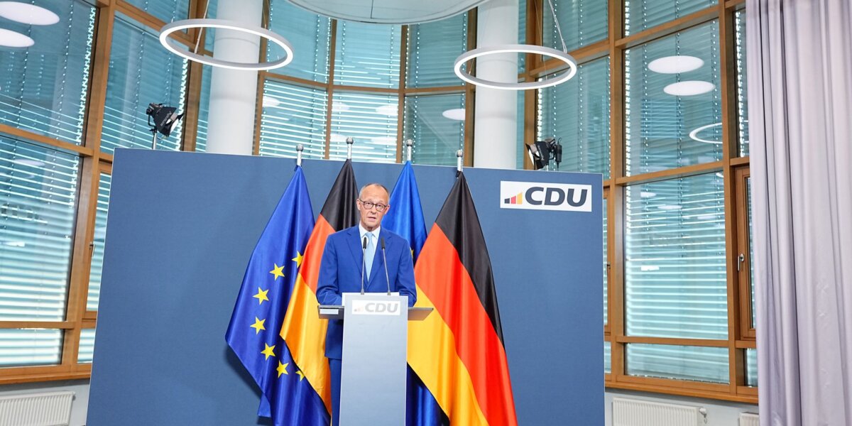 Wahlen aus Bundessicht - CDU Die CDU Großbeeren in Brandenburg zeigt sich enttäuscht von der Reaktion von Kanzler und Parteichef Friedrich Merz auf die Wahlverluste. (Archivbild)