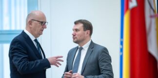 Das Brandenburger Kabinett unter Ministerpräsident Dietmar Woidke (SPD) berät über den Entwurf des Doppelhaushalts für 2027 und 2028. (Archivbild)