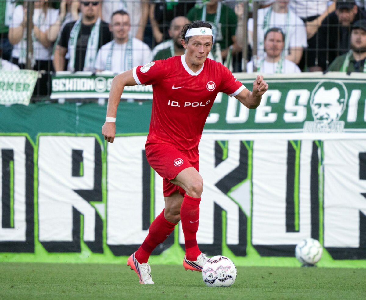 Fabian Reese Keine Pfiffe in Hamburg: Wolfsburgs Fabian Reese. (Archivbild)