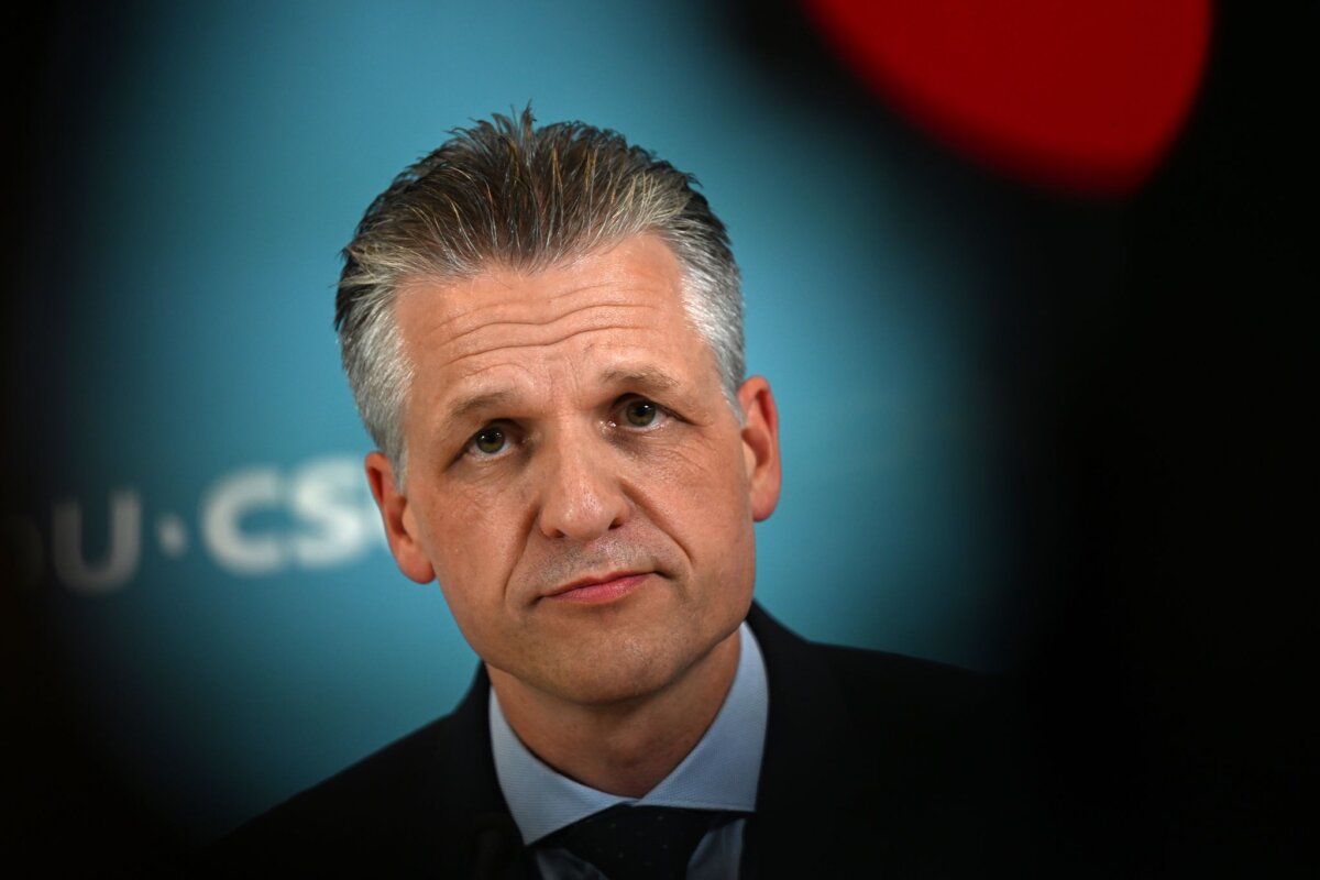 Bundestagsfraktionen - CDU Thorsten Frei warnt vor einer Berliner Regierung unter Führung der Linken. (Archivbild)