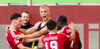 Irres Energie-Comeback in Wolfsburg: «Das war Leidenschaft» Spät in der Nachspielzeit belohnte sich Energie Cottbus mit dem Ausgleich zum 4:4 gegen Wolfsburg.