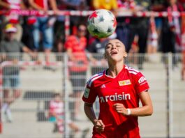 Union-Frauen in nächster Runde – Viktoria scheitert spät Die Unionerin Lia Kamber sorgte in Magdeburg für eine frühe Vorentscheidung. (Archivbild)