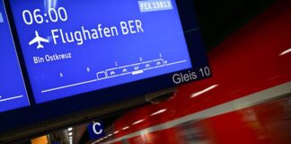 In der Nacht Ausfälle auf mehreren Zuglinien zum Flughafen Wer in der Nacht zu Dienstag mit dem Zug zum Flughafen will, sollte mehr Zeit einplanen. (Symbolbild)