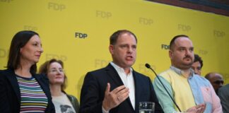 Berlins FDP-Landeschef Christoph Meyer bietet wegen des wahrscheinlichen Scheiterns seiner Partei an der Fünf-Prozent-Hürde bei der Abgeordnetenhauswahl seinen Rücktritt an. (Archivfoto)