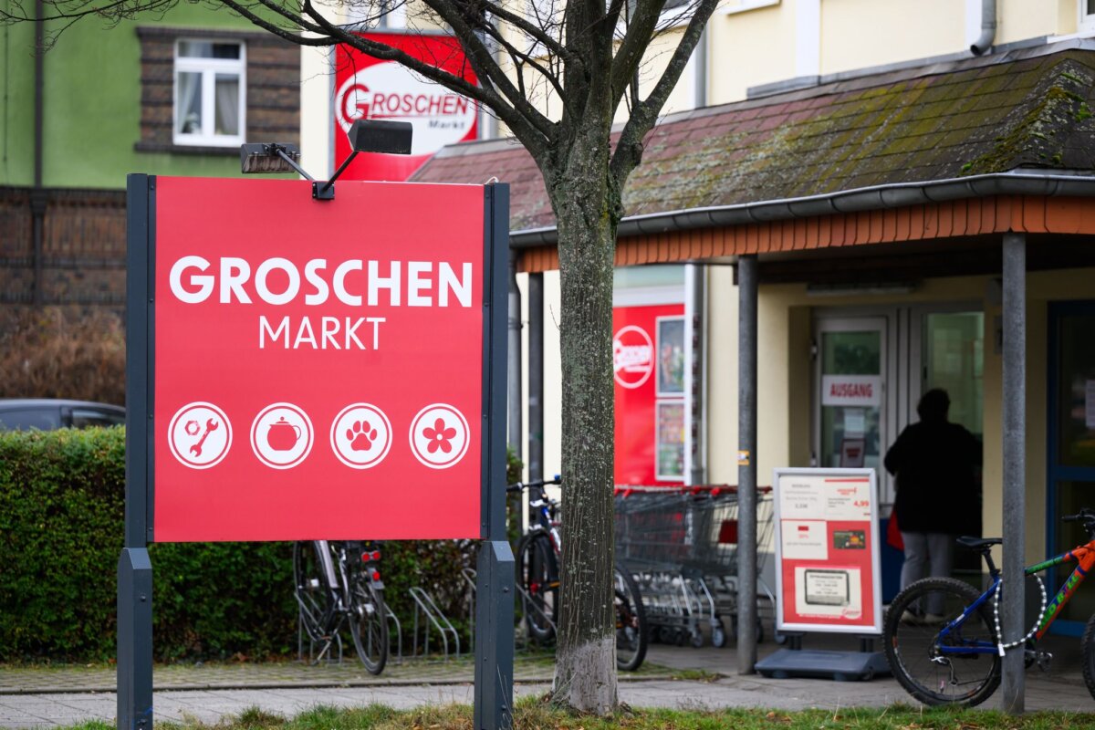 Insolventer Discounter: 22 Filialen werden weiter betrieben Die Discounterkette Groschen Markt hat vor allem im Osten Deutschlands ihre Märkte. (Archivbild)