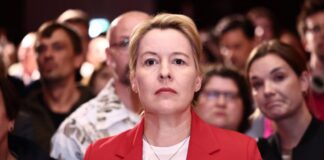 Giffey nicht mehr im Berliner Abgeordnetenhaus Franziska Giffey (SPD) war von 2021 bis 2023 Regierende Bürgermeisterin in Berlin.