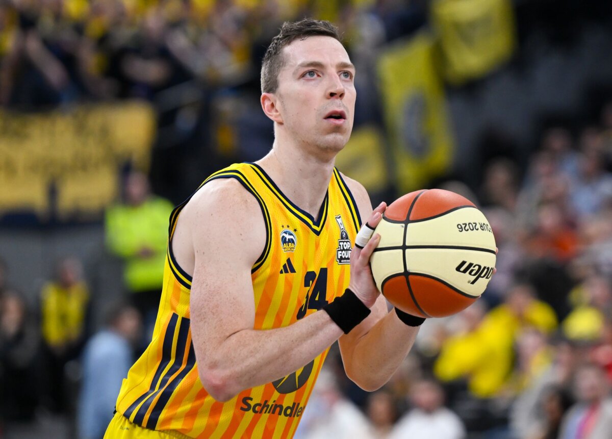 Justin Bean Flügelspieler Justin Bean erzielte für Alba 16 Punkte. (Archivbild)