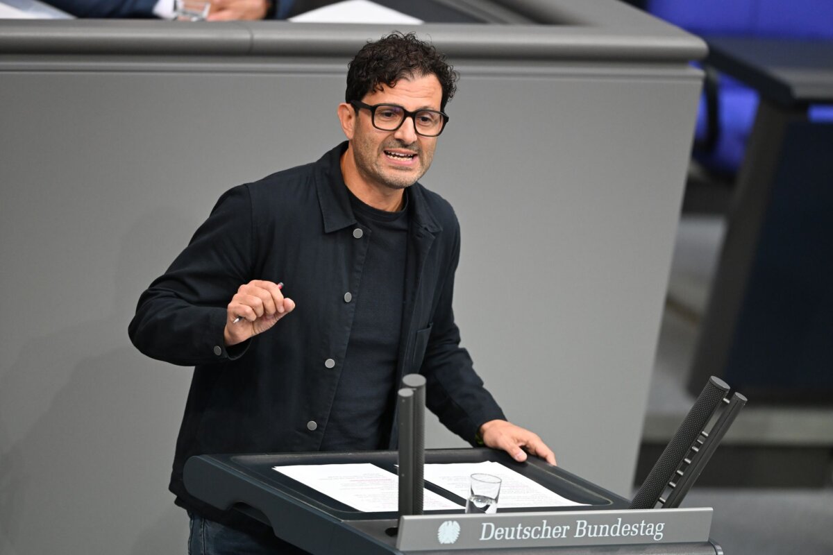 Bundestag Luigi Pantisano weist Antisemitismus-Vorwürfe gegen seine Partei zurück. (Archivfoto)