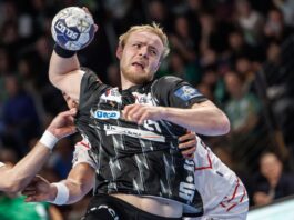 Füchse Berlin verpassen bei Club-WM auch Spiel um Platz drei Auch acht Tore von Nationalspieler Matthes Langhoff reichten den Füchsen nicht zu einem Sieg (Archivbild)