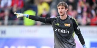 Union Berlin gastiert im ungeliebten Leverkusen Der dänische Torwart Rønnow kehrt beim 1. FC Union Berlin nach einer Verletzung zurück. (Archivbild)